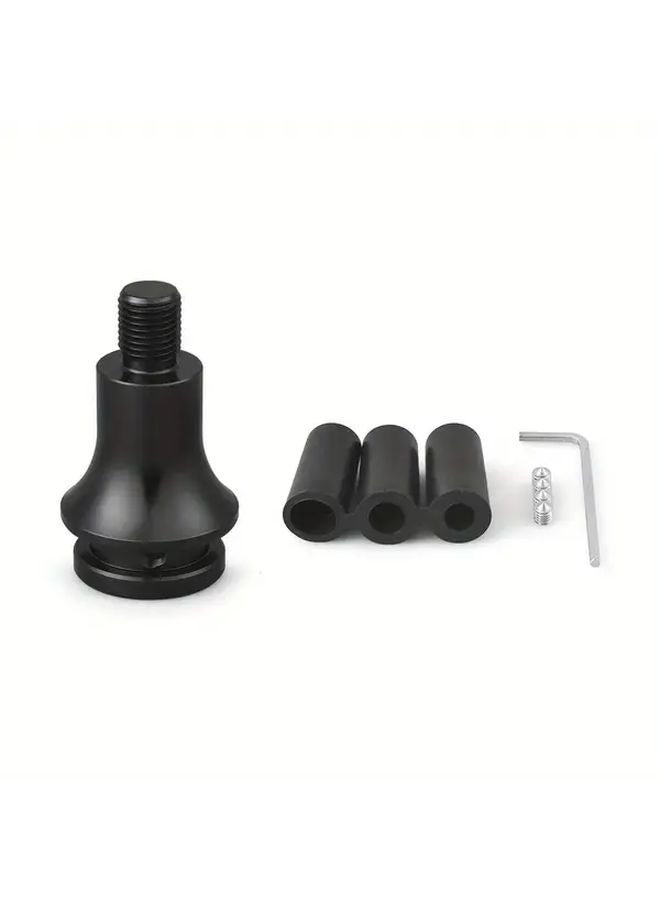 محول ناقل الحركة اليدوي الأحمر العالمي للسيارات لمقبض M12x1.25 خيط من الألومنيوم - Image 2